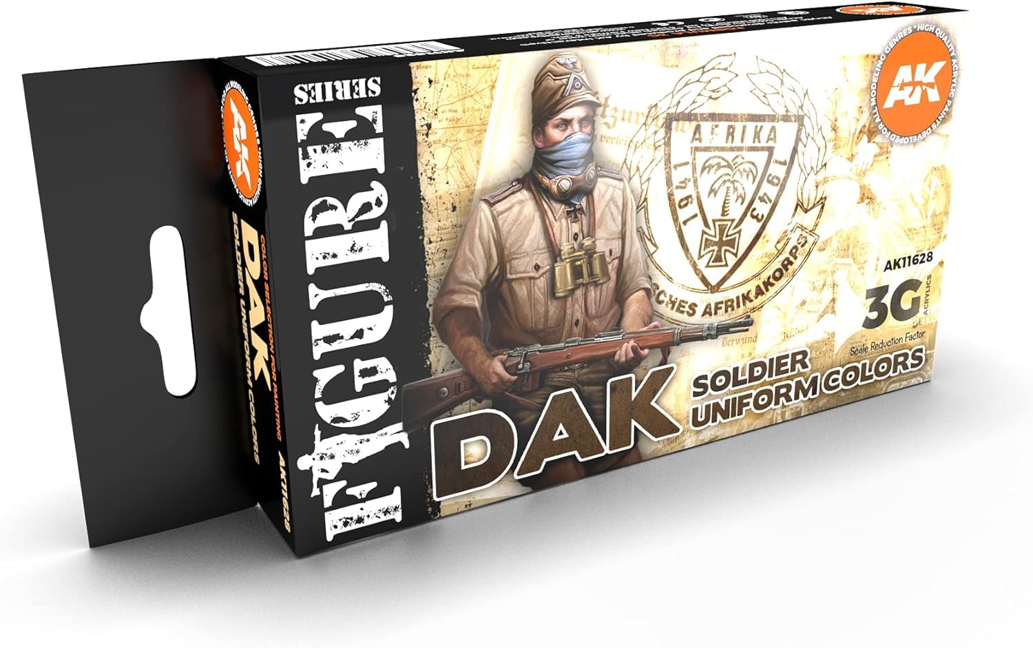 Amazon.com: AK Interactive 3G DAK Soldier Uniform Colors - Plastic